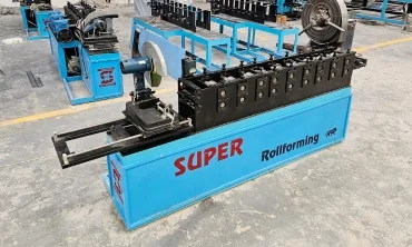 9 Roll Manual Rolling Shutter Machine