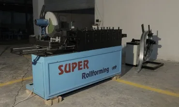 Compact Size Rolling Shutter Door Machine