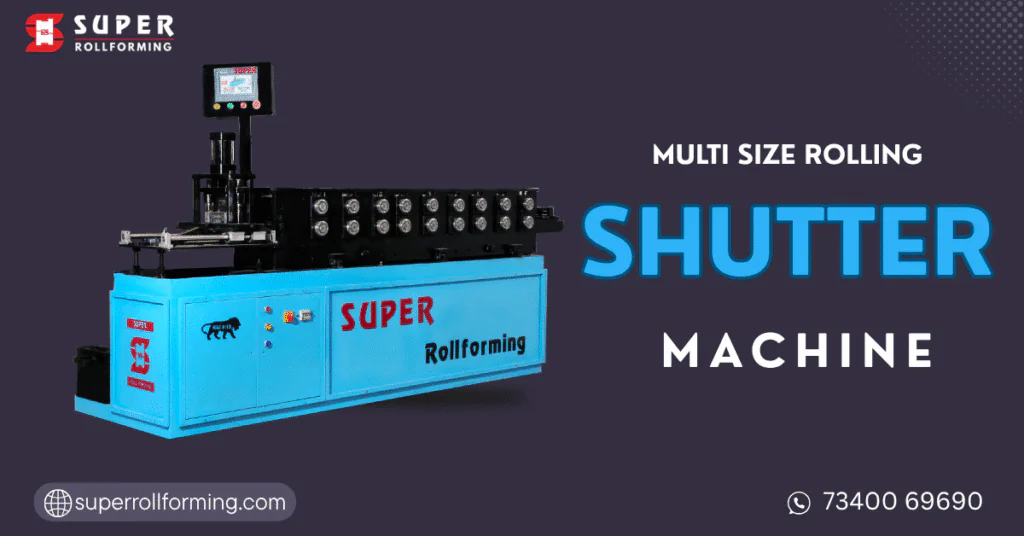 rolling shutter machine