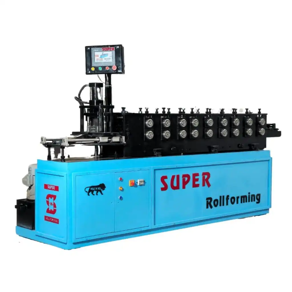 High-performance rolling shutter machine for metal fabrication